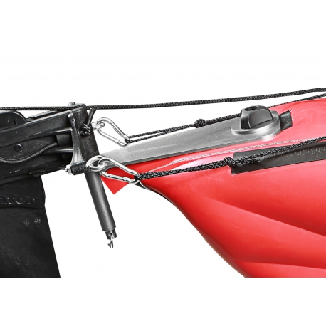 Kit Aileron Central Amovible Pour Kayak / Skeg De Gouvernail - Noir - Neuf